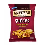 Snyder's Pretzel Pieces Honey Mustard & Onion in der 110g Tüte