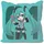 POPbuddies Hatsune Miku Kissen 50 x 50 cm Weiß