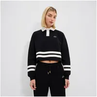 Ellesse POLO SOMBRA CROPPED RUGBY TOP BLK - Schwarz