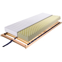 Möbel-Eins Lattenrost RUBIN + VITAL 12 Matratze / Set Angebot, 140 x - 2 Jahre Gewährleistung - mind. 14 Tage Rückgaberecht - 140x200