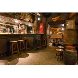 Fototapete PAPERMOON "Bar", bunt, B:5,00m L:2,80m, Vlies, Tapeten