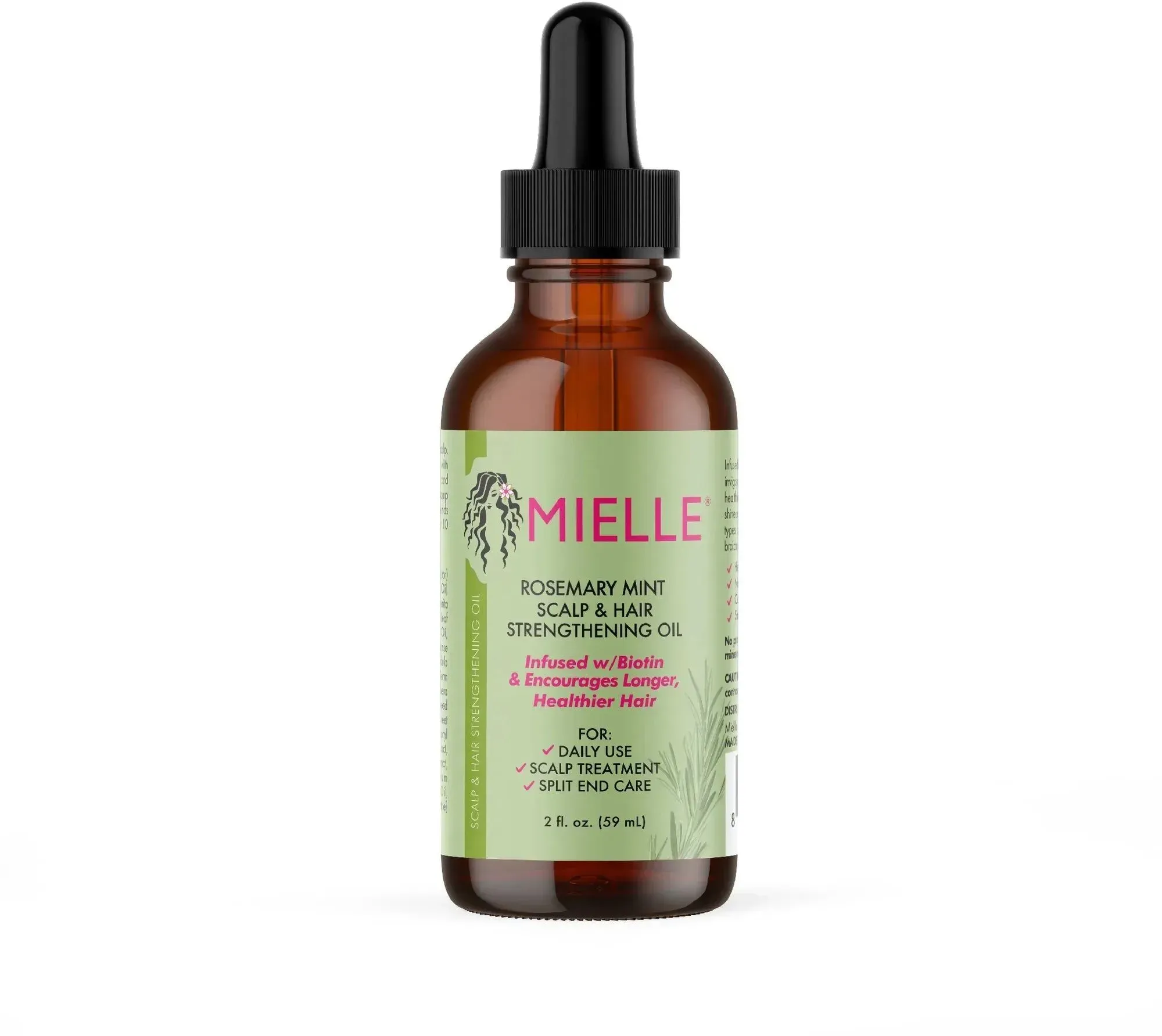 Mielle Organics Rosmarin-Minze Kopfhaut- und Haarstärkungsöl 59 g Unisex