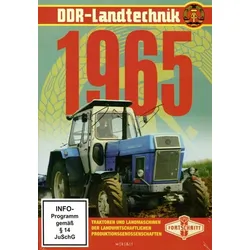 DDR Landtechnik 1965: TRaktoren & Landmaschinen der LPG
