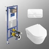 Villeroy & Boch Architectura WC-Set Direct Flush mit Vorwandelement