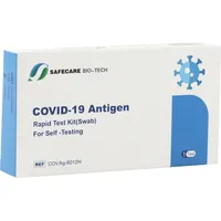 Safecare COVID-19 Corona Antigen Schnelltest Selbsttest nasal CE1434 / MHD 31/02/2026