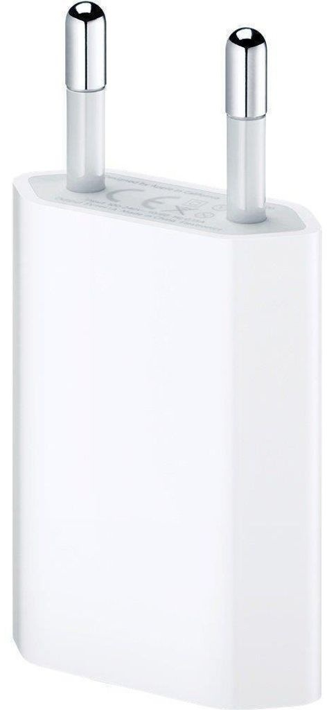 Apple MD813 USB Power Adapter 5W 1.000mAh white, iPhone 6, iPhone 5, Bulk