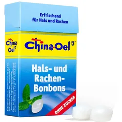 China-Oel® Hals- und Rachenbonbons - ohne Zucker