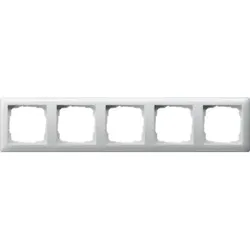 Gira Abdeckrahmen 5f. rws-gl bruchsicher 021503