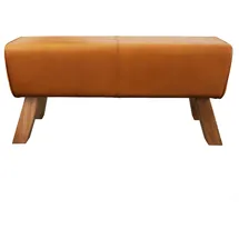 Riess-Ambiente Sitzbank TURNBOCK Cognac 100 x 40 x 48 cm