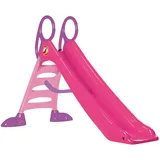 Dohany 2in1 Kinder Rutsche Wasserrutsche freistehend Rutschlänge 200 cm pink
