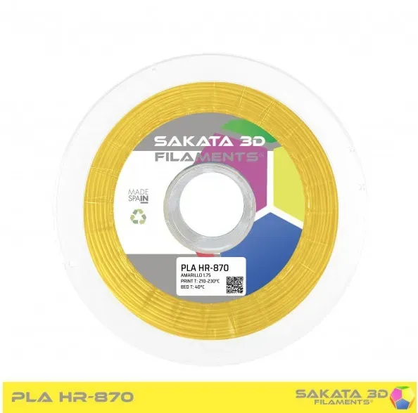 SAKATA 3D PLA INDEGO870 - gelb, 1000g, 1,75mm
