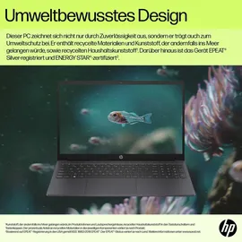 HP 15-fd0611ng Intel N100 4 GB RAM 128 GB SSD Win11 Home Natural Silver