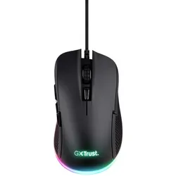 Trust Gaming GXT922 YBAR Gaming Maus Gaming-Maus mit 7200 dpi Auflösung und vollständiger RGB-LED-Beleuchtung, schwarz