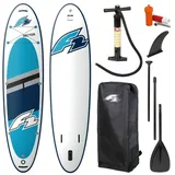 F2 SECTOR 10,5" SUP Board Set Stand Up Paddle Surf-Board Alu Paddel iSUP 320cm