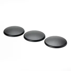 ORION LIGHTSTYLE Abdeckung Verteilerbaldachin Extraflach Ø 135mm schwarz 3 Stück