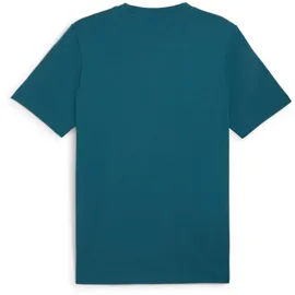 Puma Herren T-Shirt SQUAD Big Graphic Tee 681791-22 L - Cold Green - L