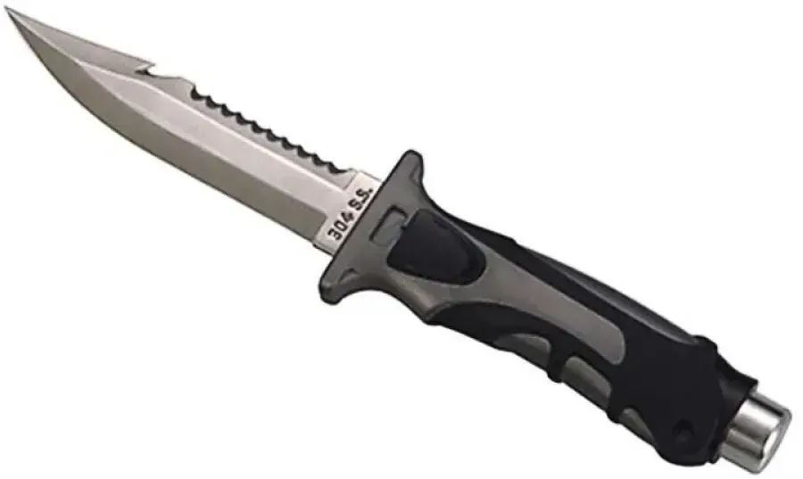 Tecnomar Scuba Inox Messer - Black - One Size