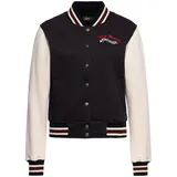 Queen Kerosin Sweatjacke We Can Do It brombeer XS