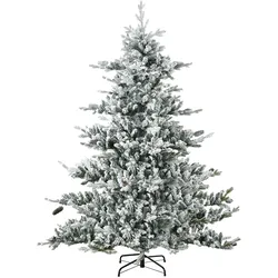HOMCOM Weihnachtsbaum PE, Kunststoff, Stahlrohre