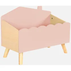 Aufbewahrungstruhe für Kinder, offen, rosa - Azur