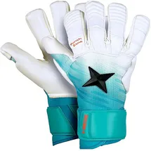 derbystar Attack XP19 v23 Torwarthandschuhe weiss/tuerkis/schwarz 7