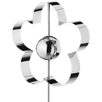 Kobolo Gartendekoration STEELSTEM118 in Silber, | Gr.: onesize
