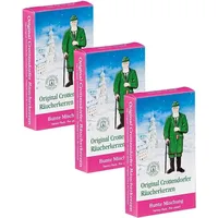 OLShop AG 3er Pack Crottendorfer Räucherkerzen Bunte Mischung 3