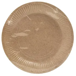 Pronappe 79109I 25x 20 runde Pappteller, 23 cm - Kraft