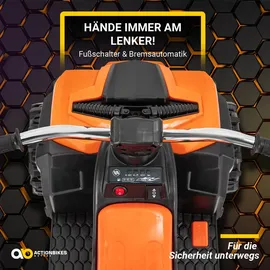 ACTIONBIKES MOTORS Bumblequad Kinder-Elektroauto orange (18 Watt)