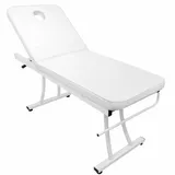 Kosmetikliege Massageliege Massagebank Azzurro 328 Weiss