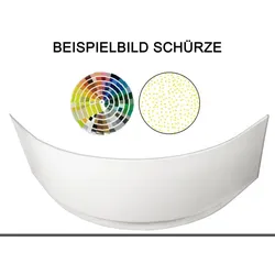 Inkl. Schürze EW RAL nach Wunsch inkl. Glitzer gold fein