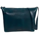 Burkely Fine Florence Umhängetasche Leder Petrol