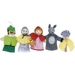 goki 51898 Fingerpuppenset Rotkäppchen