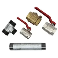 Floraworld Doppelter Pumpenstock 400 mm silberfarben/beige