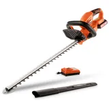 Powerplus Powerplus, Dual Power Heckenschere 20V 20V 580mm - inkl. Akku 20V 2.0Ah und Ladegerät, (Akkubetrieb)
