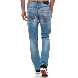 RUSTY NEAL Straight Fit Blau 30/34