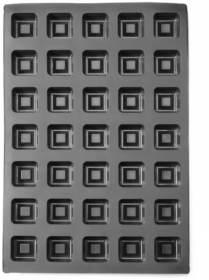 Silikonform QUADRAT, 570x375x(H)25mm