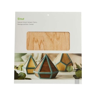Cricut Natürliches Holzfurnier 30,5 cm × 30,5 cm (12" x 12") – Kirsche