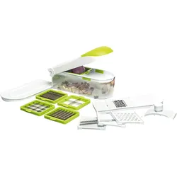 Industex Best Direct Dicer Express - Gemüseschneider, Obstschneider multifunktional, Multischneider, Zerkleinerer, 1,45 Liter, Julienne