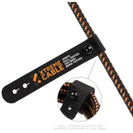 Xtorm USB auf Lightning 1,5 m Schwarz/Orange