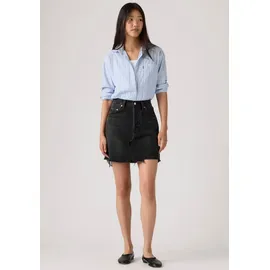 Levi's Jeansrock Damen Schwarz 31