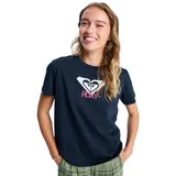 Roxy T-Shirt Ocean Road Art Schwarz 42
