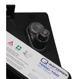 Quality Batteries Q-Batteries 12DC-150 12V 150Ah Deep Cycle Traktionsbatterie