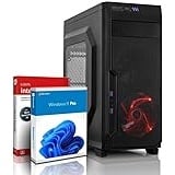 shinobee® Basic Gaming PC AMD Ryzen 5 2400G 8 Threads 3.80GHz • 16 GB DDR4 • 512 GB SSD • AMD RadeonTM RX Vega 11 Graphics 4K HDMI DX12 • Windows 11 • WLAN • Gamer PC Computer #7370