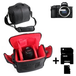 K-S-Trade Kameratasche für Nikon Z 50, Kameratasche Fototasche Umhängetasche Schultertasche Zubehör schwarz