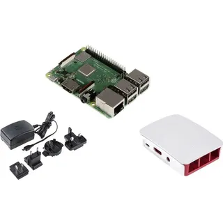 Raspberry Pi® Essentials Kit 3 B 1GB 4 x 1.2GHz inkl. Netzteil, inkl. Gehäuse
