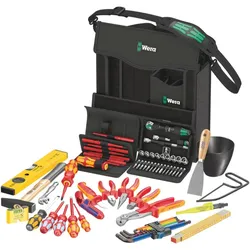 Wera Wera 2go E 1 Werkzeugsatz für Elektroinstallationen, 73-teilig - 05134025001