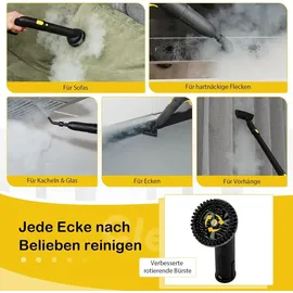 Fantask 2000W Dampfreiniger 1,8L Gelb