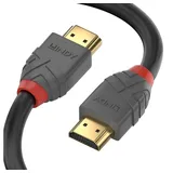 Lindy HDMI-Kabel 2.1 3 m Grau/Schwarz