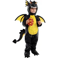 LuxusKollektion Monster-Kostüm Kostüm Halloween Kind Unisex Drache Dinosaurier 3T (3-4 yrs) Schwarz bunt